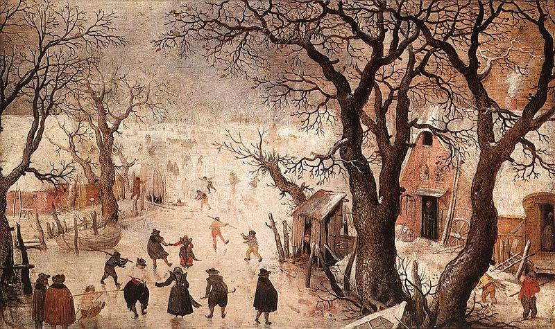 Hendrick Avercamp Winter Landscape oil painting picture